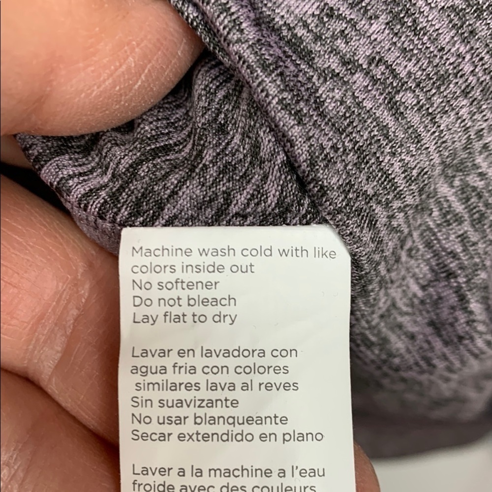 Fabletics Gray Relaxed Tank Top Open Twist Back - Picture 9 of 11